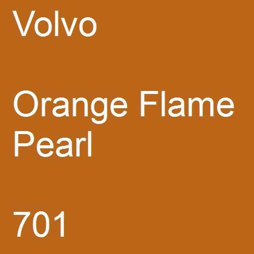 Volvo, Orange Flame Pearl, 701.